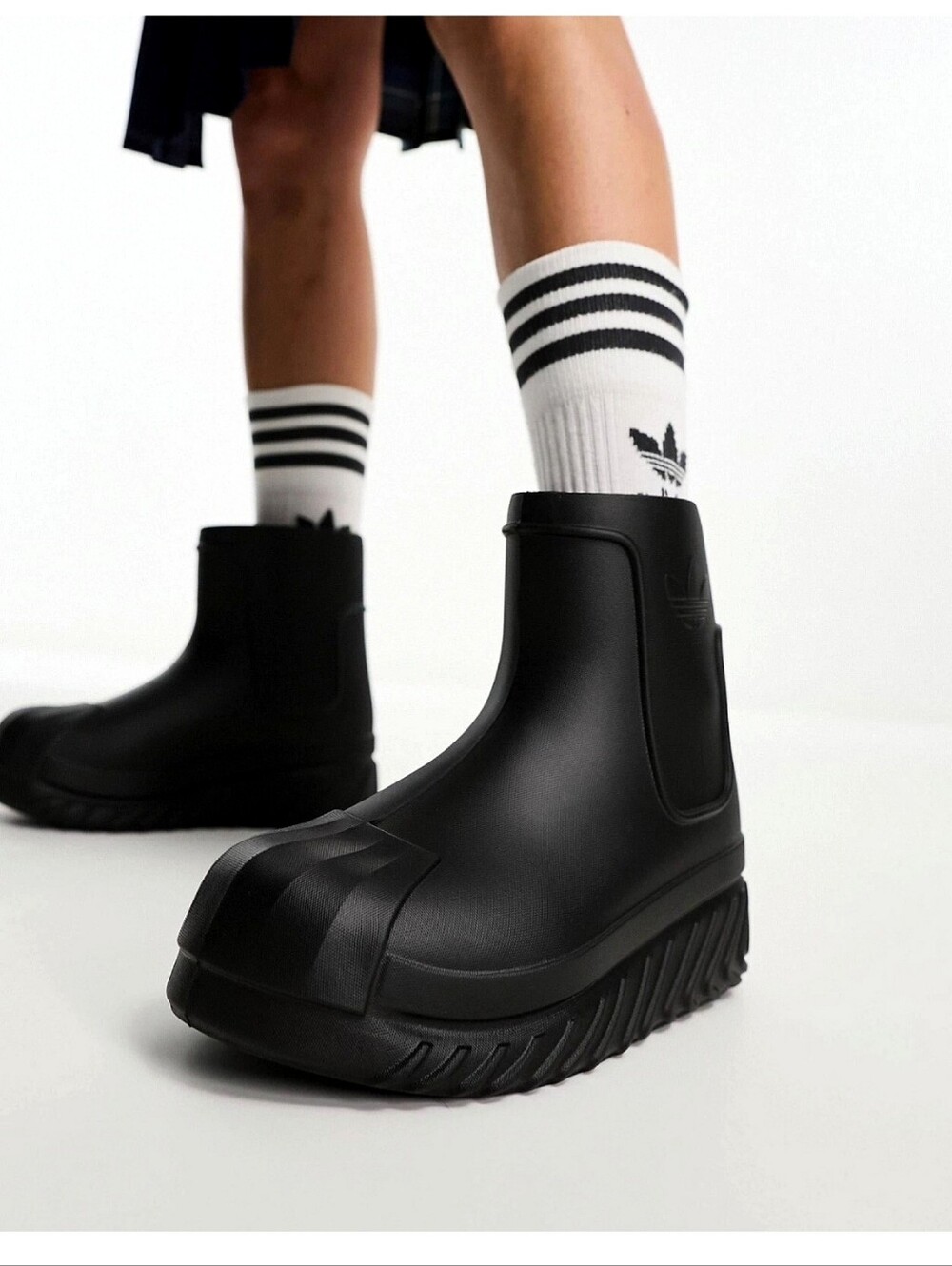 AdiFOM Superstar Boot Shoes Waterproof Streetwear Grunge   Women 12/ Men 11
